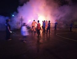 Dini Hari Ruko Tambal Ban Dilalap Sijago Merah