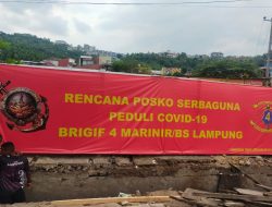 Dapur Lapangan Brigif 4 Marinir Bantu Warga Isoman