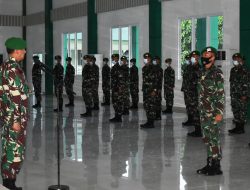 Danrem Gatam Terima Laporan Korps Raport Masuk Satuan