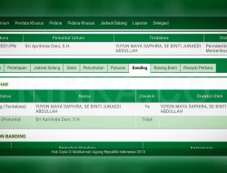 Yuyun Maya Saphira Banding Atas Vonis Hakim