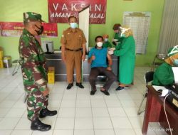 Serbuan Vaksinasi Kodim Lamtim Sasar 2750 Orang