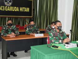 Korem 043 Gatam Ikuti Rapat Evaluasi Progja