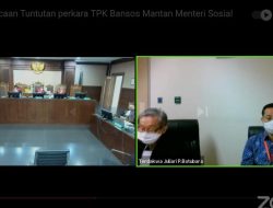 Persidangan Perkara Mensos Juliari Live di Youtube