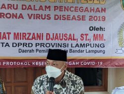 Rahmat Mirzani Puji Kerja Cepat Gubernur Lampung Soal Oksigen