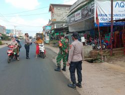 TNI-Polri Gelar Ops Yustisi di Lampung Timur