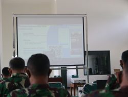 Kodim Lamtim Ikuti Pelatihan Aplikasi Silacak 