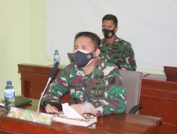 Dandim 0429 Lampung Timur Ikuti Sosialisasi dan Pelatihan Silacak secara Virtual