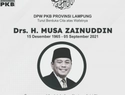Musa Zainudin Eks Anggota DPR Tutup Usia