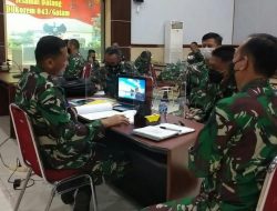 Tim Was Current Audit Itjenad Sambangi Korem Gatam