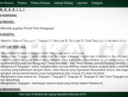Warga Menang Gugatan Jalan Sari Ringgung Dibuka