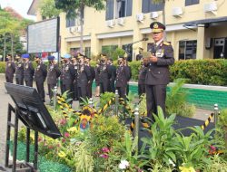 Brigjen Pol Subiyanto Memimpin Upacara Tradisi Pedang Pora
