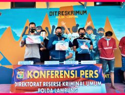 Polisi Bekuk Terduga Jambret Mahasiswi di Lampung