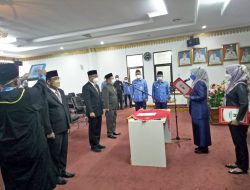 Pesan Bupati Dewi Handajani Melantik Pejabat Tanggamus