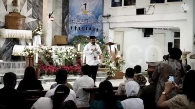 Misa Natal, Gus Yaqut Sampaikan Ungkapan Sayyidina Ali