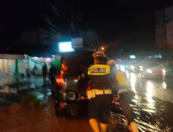Polres Pringsewu: Jalan Lintas Barat Sumatera Banjir