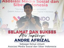 Andrie Afrizal Saputra Jadi Ketua Umum AMSINDO