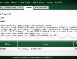 Pengadilan Nyatakan Penetapan Tersangka Korupsi Kalibalangan Tidak Sah