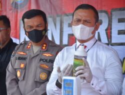 Polda Lampung Amankan Pupuk Ilegal di Pringsewu