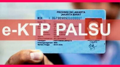 3 Pemalsu E-KTP Bandar Lampung Segera Disidang