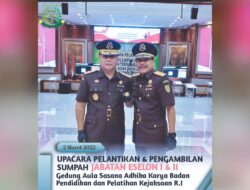 Nanang Sigit Yulianto Resmi Dilantik Sebagai Kajati Lampung