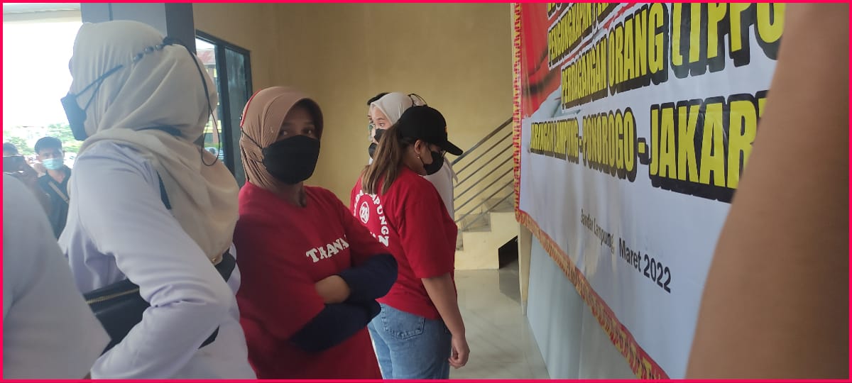 Polda Lampung Tetapkan Dua Tersangka TPPO