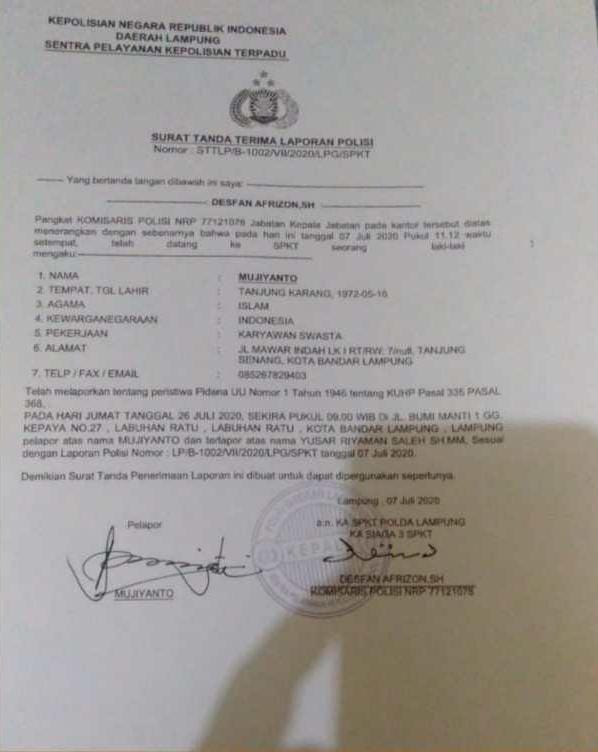 Penggugat Nanang Ermanto