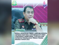Kejati Lampung Supervisi Penanganan Kasus Pidana Khusus
