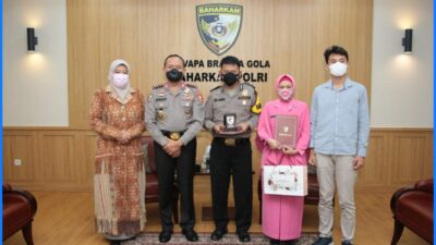 Bhabinkamtibmas Polsek Natar Raih Penghargaan Baharkam Polri