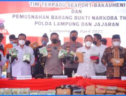 Kapolda Lampung Perintahkan Jajarannya Babat Habis Pengedar Narkotika