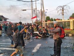 Demo Mahasiswa Aliansi Lampung Memanggil Aksi Damai