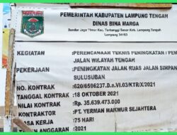 DPP PEMATANK Soroti Proyek Rp35 M di Lampung Tengah