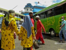 Arus Balik Lebaran Terminal Rajabasa Tidak Terpengaruh Jalur Alternatif Pelabuhan Panjang