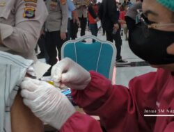 Capaian Vaksinasi Lampung Hari Ini Masih di Bawah Angka Nasional