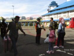 Arus Balik Lebaran Meningkat di Terminal Rajabasa dan Stasiun Tanjungkarang