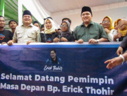 Erick Thohir Bangun Desa di Lampung Pakai Uang Pribadi
