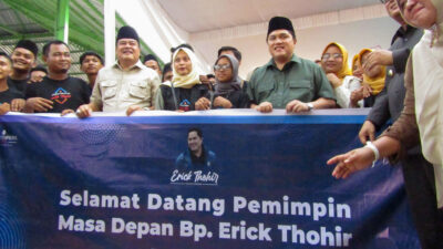 Erick Thohir Bangun Desa di Lampung Pakai Uang Pribadi