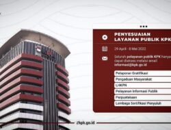 Hingga 8 Mei Layanan Publik KPK Diakses Melalui Email