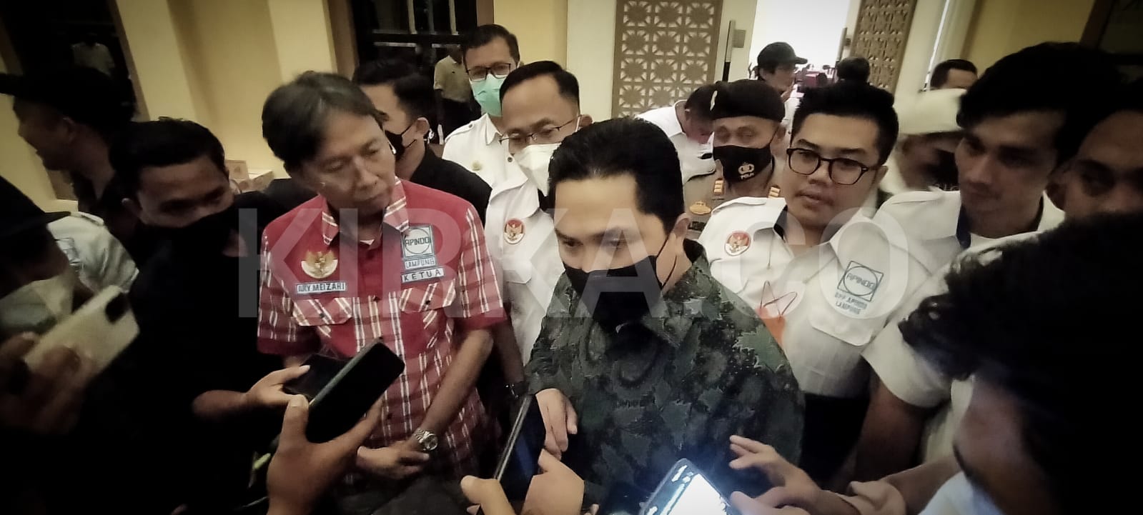 Erick Thohir Berucap Saya Orang Lampung