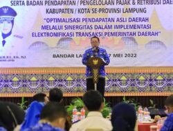 Arinal Djunaidi Membuka Rakor Badan Pendapatan Daerah se Lampung