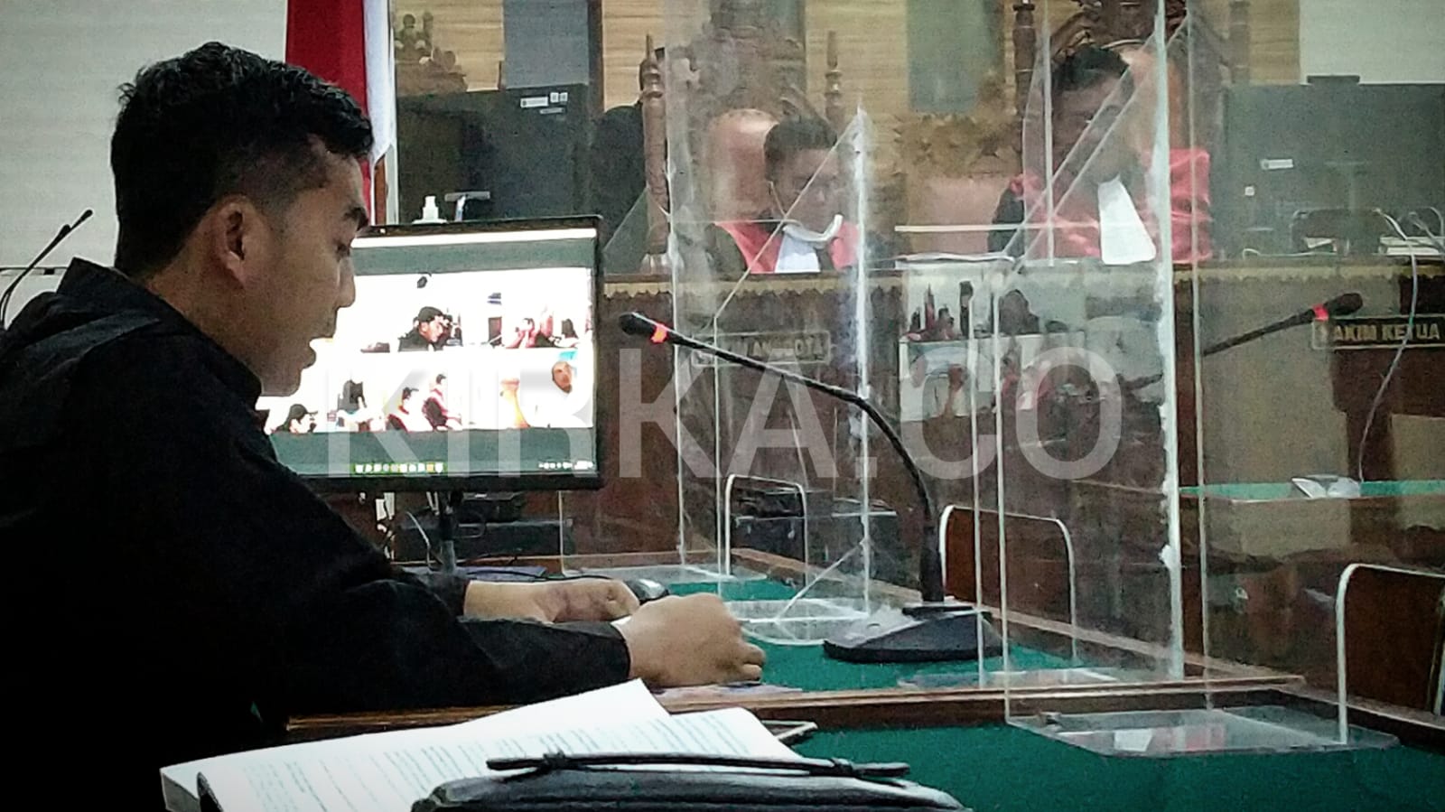 Dua Terdakwa Korupsi Proyek Jalan Kalibalangan Lampung Utara Dituntut Penjara