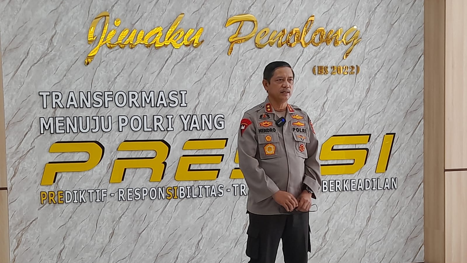 Hendro Sugiatno Haturkan Terimakasih