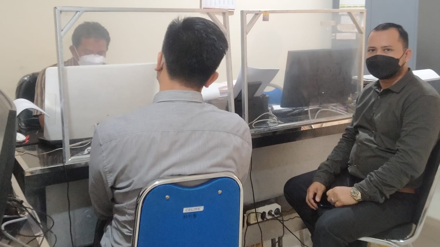 Akbar Bintang Putranto Beri Keterangan ke Penyidik Polres Lampung Selatan