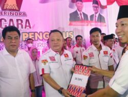Rahmat Mirzani Djausal Melantik Ketua DPC Gerindra Tanggamus