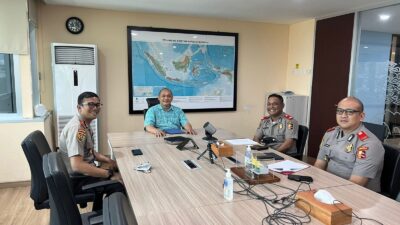 Kompol Alaidin Kunjungi Kemenko Marves