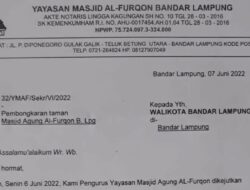 Yayasan Masjid Alfurqon Bandar Lampung Tolak Diorama Bung Karno