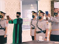 Kompol Dennis Arya Putra Resmi Jabat Kasat Reskrim Polresta Bandar Lampung