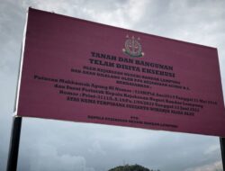 Kejari Bandar Lampung Laksanakan Sita Eksekusi Aset Alay di Garuntang