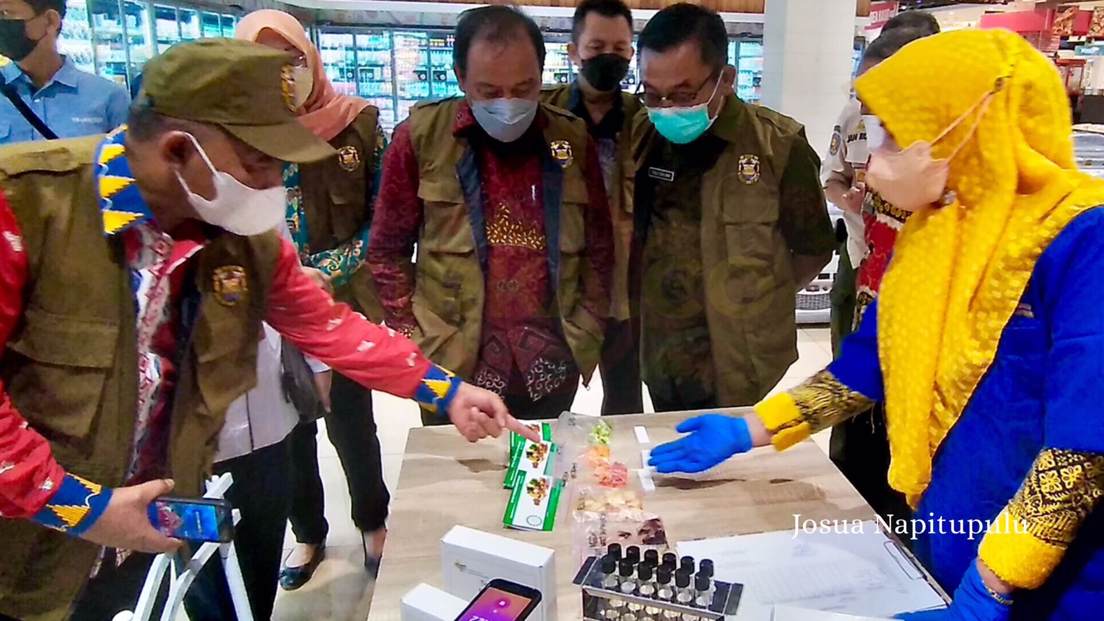 Satgas Pangan Bandar Lampung Temukan Residu Pestisida pada Sayuran