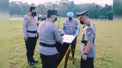 Kompol Gusti Iwan Wijaya Resmi Jabat Waka Polres Tubaba