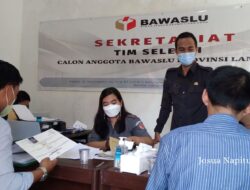 Baru 20 Persen Perempuan Pendaftar Calon Anggota Bawaslu Lampung